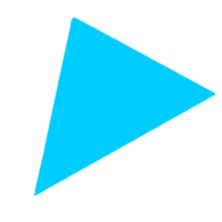 Wilpotte opticien Lille, forme colorée triangle bleu